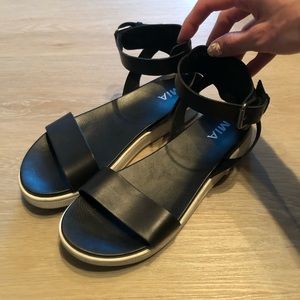 MIA black sandals